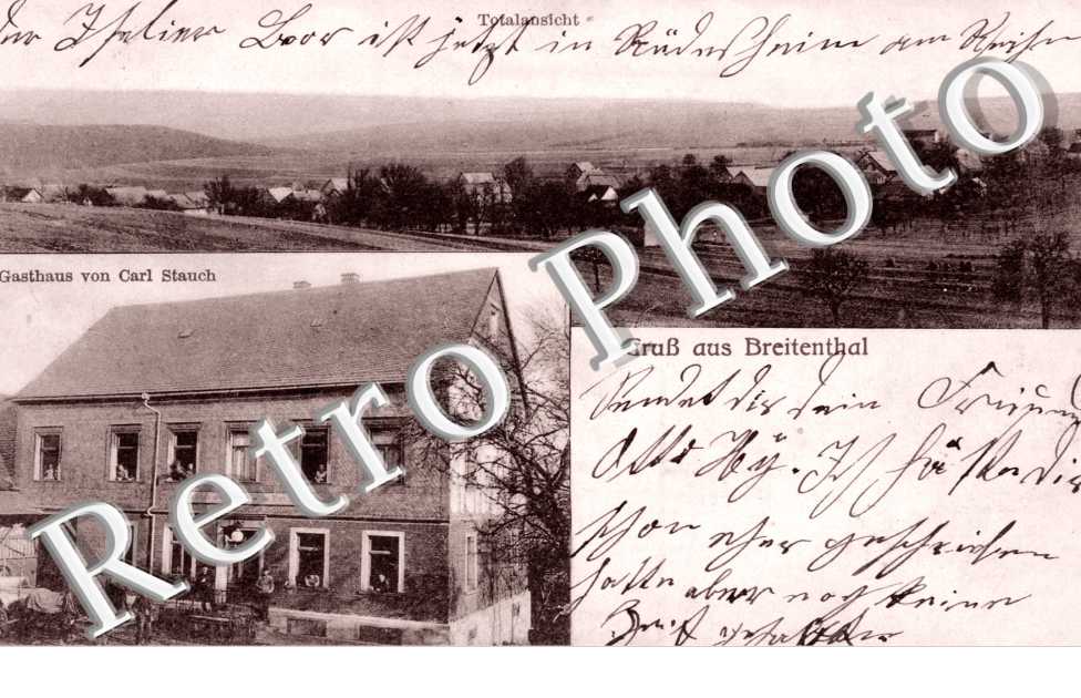 Gasthaus von Carl Stauch, Totalansicht