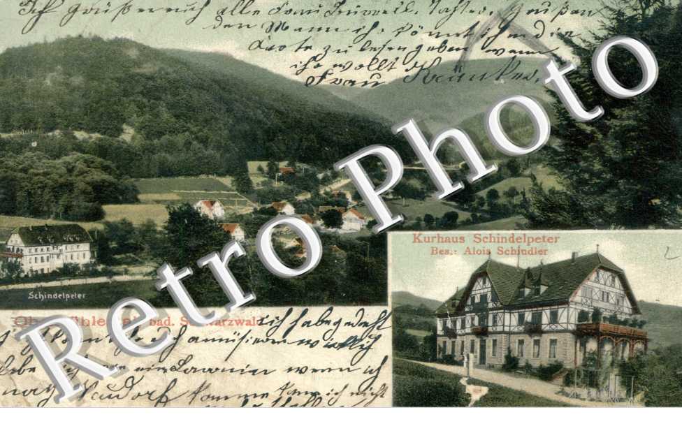 Kurhaus Schindelpeter Bes.: Alois Schindler, Schindelpeter