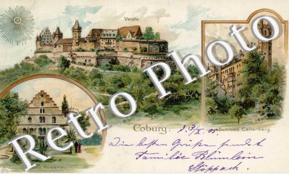 Veste - Schloss Rosenau - Schloss Callenberg
