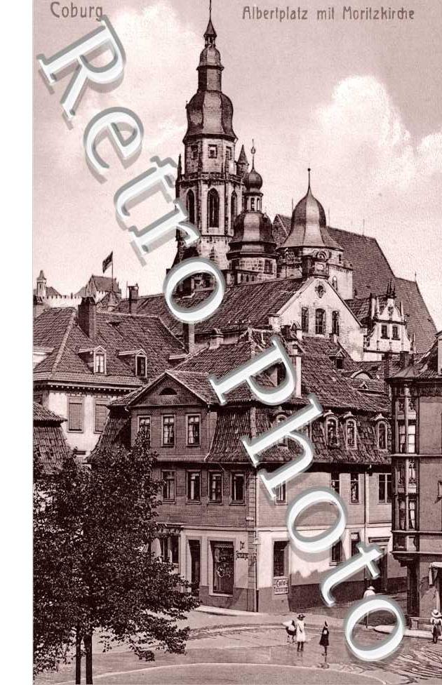 Albertplatz mit Moritskirche