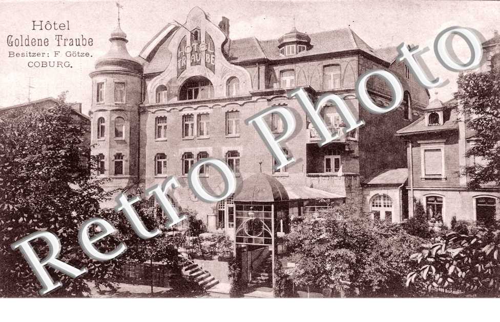 Hotel Goldene Traube, Besitzer: F. Gotze