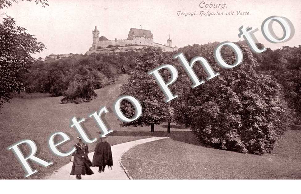 Herzogli. Hofgarten mit Veste
