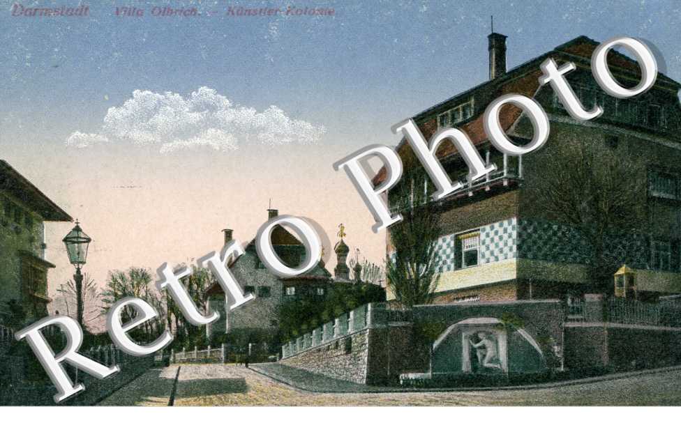 Villa Olbrich. Kunstier kolonie