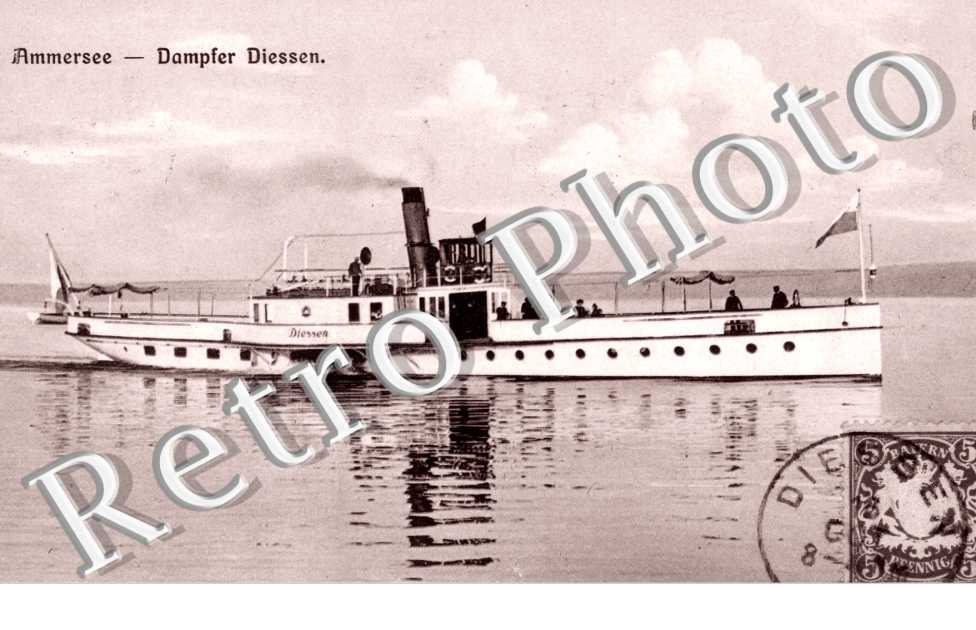 Ammersee, Dampfer Diessen