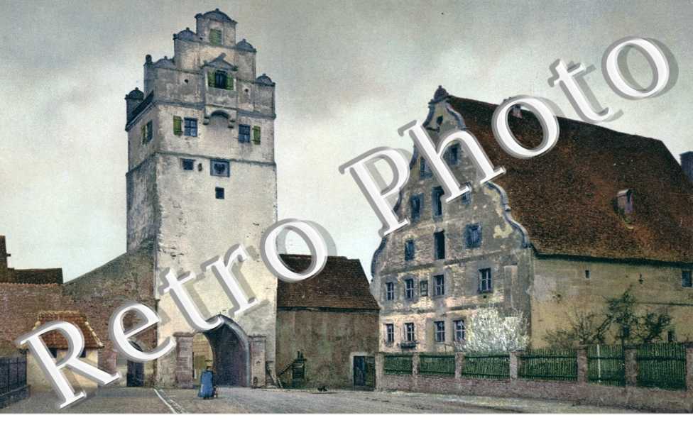 Nordlinger Tor mit Stadtmuhle