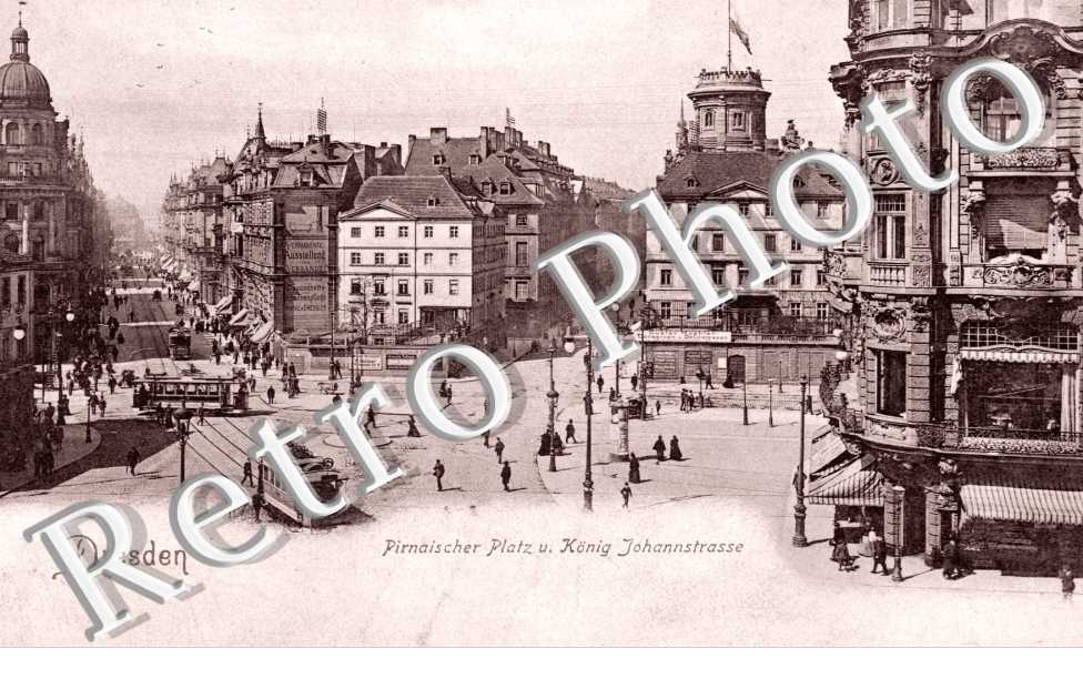 Pirnaischer platz und Konig Johannstrasse