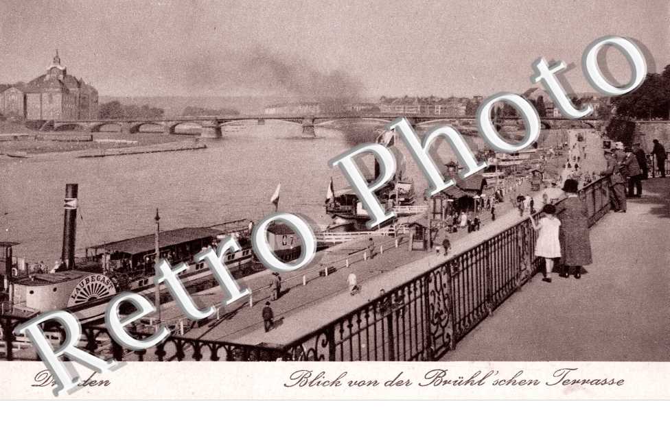 Blick von der Bruhl'schen Terrasse