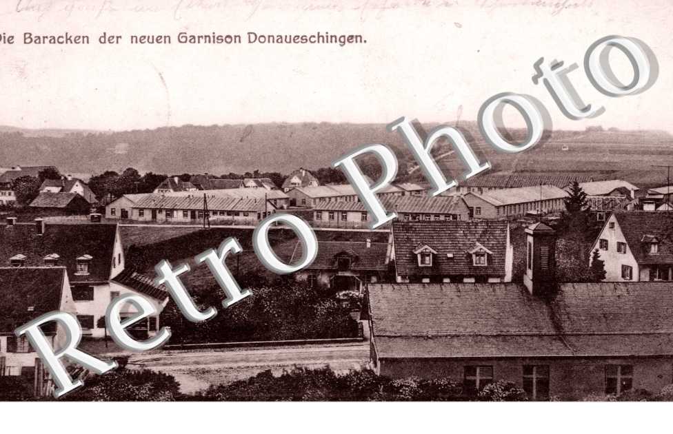 die baracken der neuen garnison