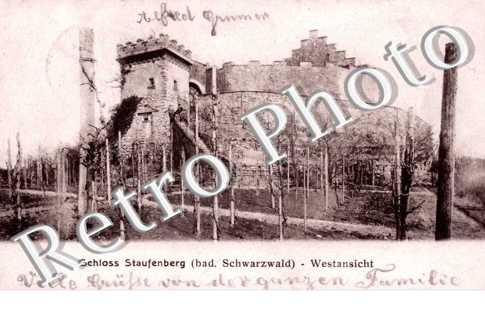 Schloss Staufenberg, Westansicht