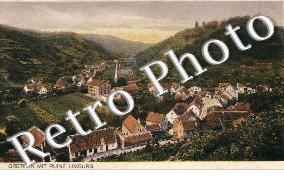 Grethen mit ruine Limburg