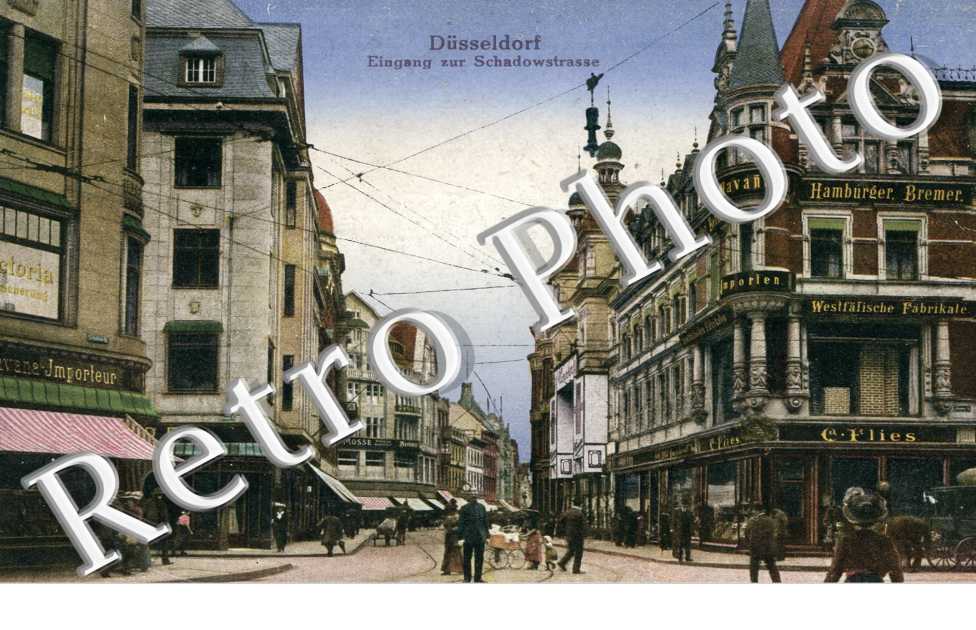 Eingang zur Schadowstrasse