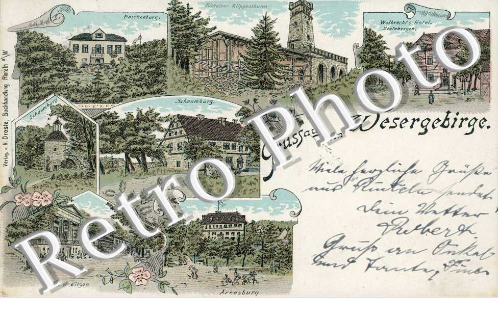 Paschenburg, Schaumburg, Arensburg, Bad Eilsen