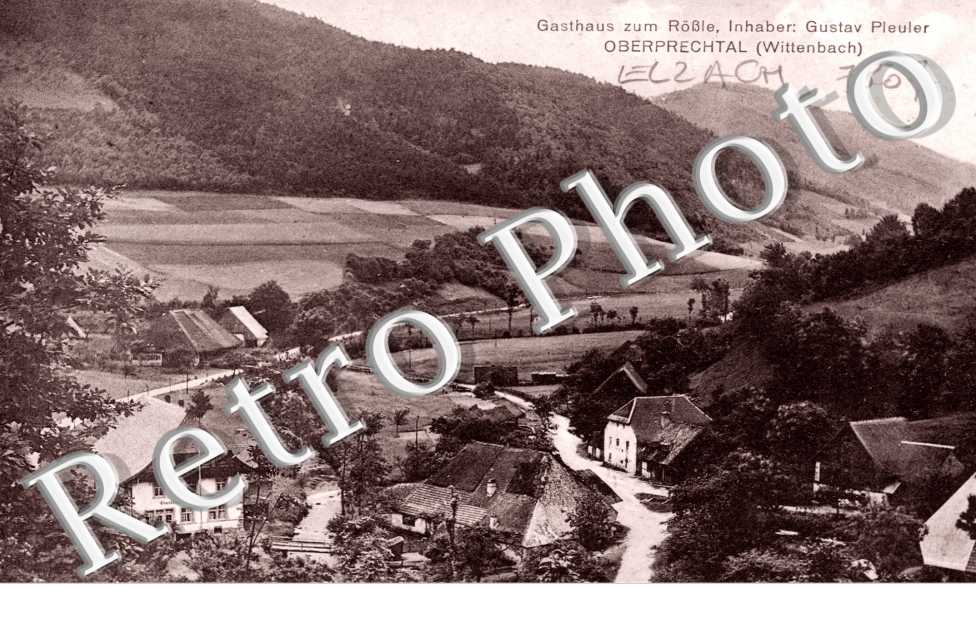 Gasthaus zum Rossle, Inhaber Gustav  Pleuler Oberprechtal, Wittembach