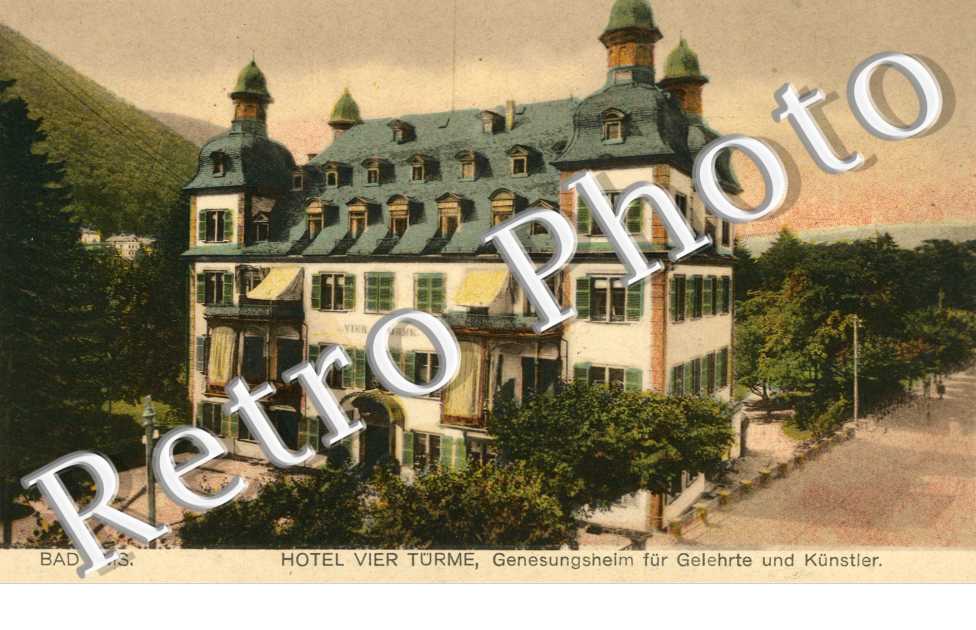 Hotel Vier Turme, Genesungsheim fur Gelehrte und Kunstler