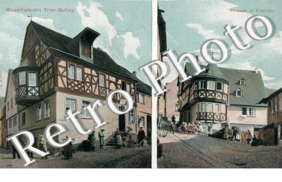 Moseltalbahn Trier-Bullay, Strasse in Enkirch