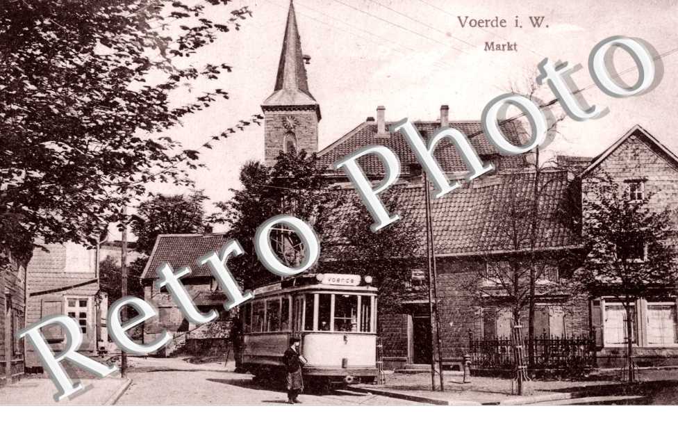 Voerde im W., Markt