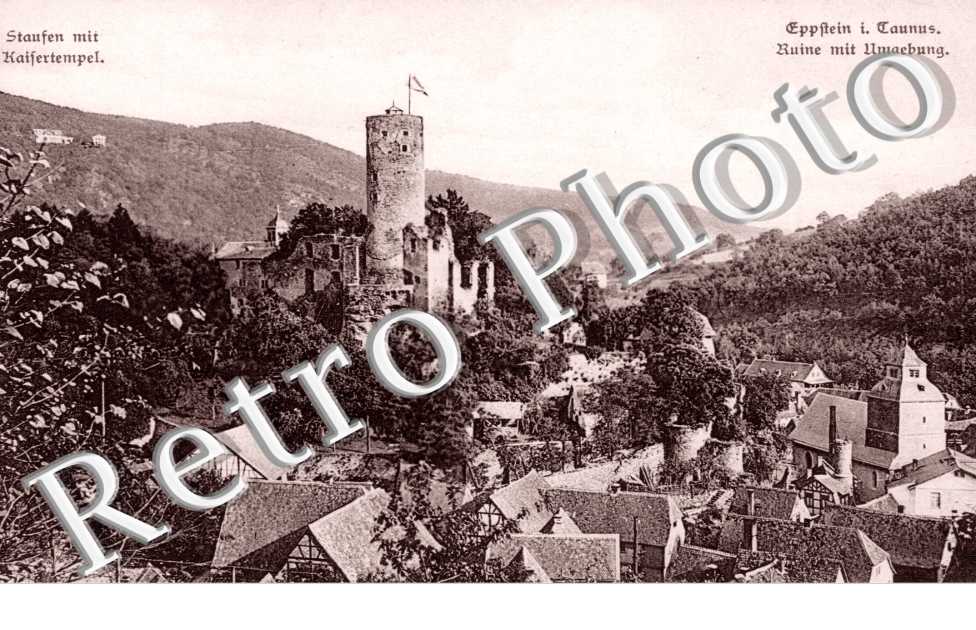 ruine mit umgebung