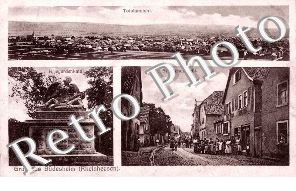 Totalansicht, Strassenansicht, Kriegerdenkmal