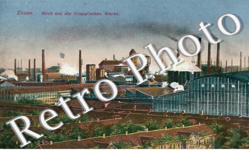 Blick aud die Krupp'schen Werke