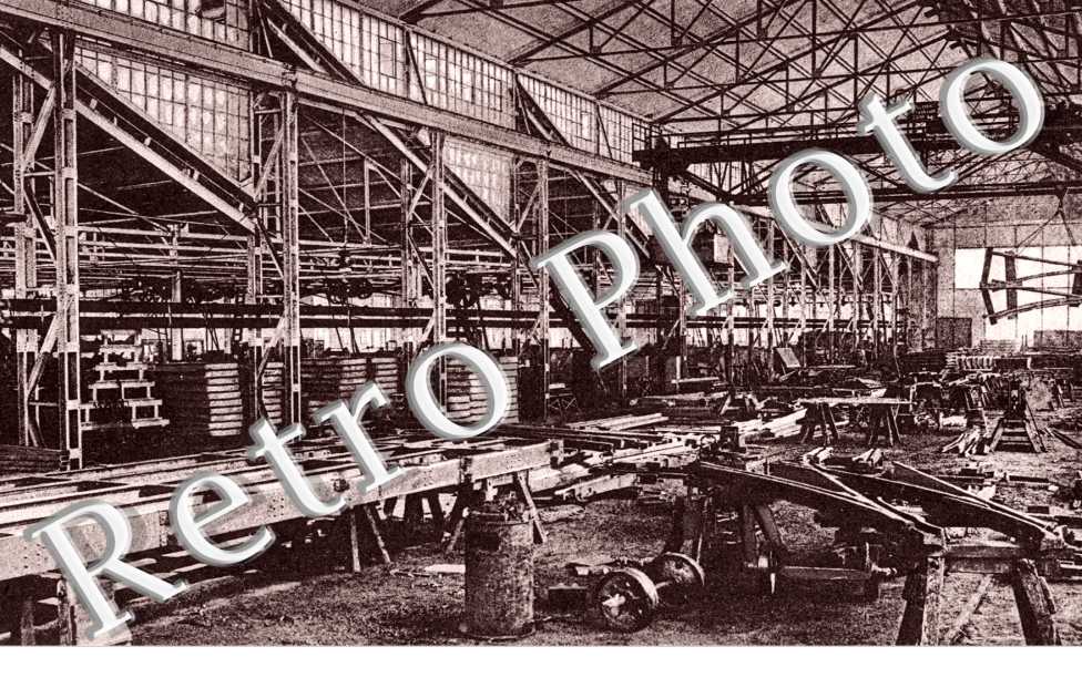 Aus Krupp's Farbik, Essen-Ruhr, Eisenbahn-Werkstatt