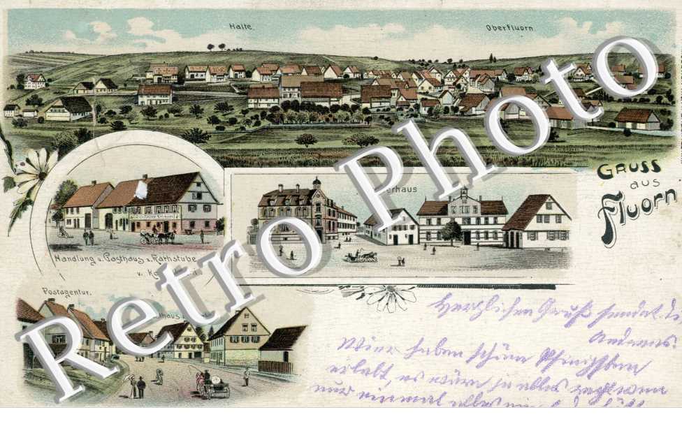 Haite, Oberfluorn, Bruderhaus, Handlung und Gasthaus zur Rathstube von Karl Hoeni