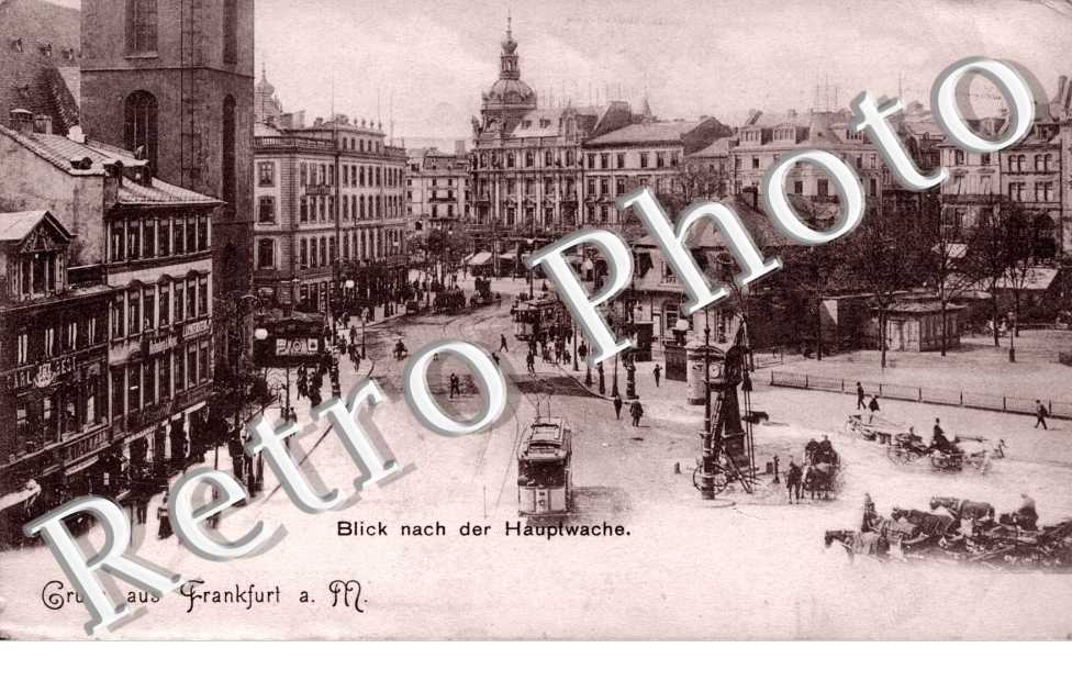 Blick nach der Hauptwache
