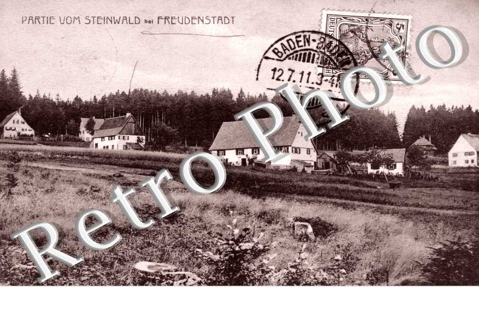 Partie vom Steinwald bei Freudenstadt