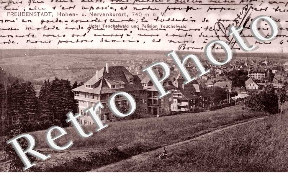 Hohen und Nervenkurort, Hotel Teuchelwald und Pension Teuchelwald