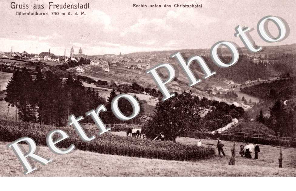 Rechts unten das Christophstal