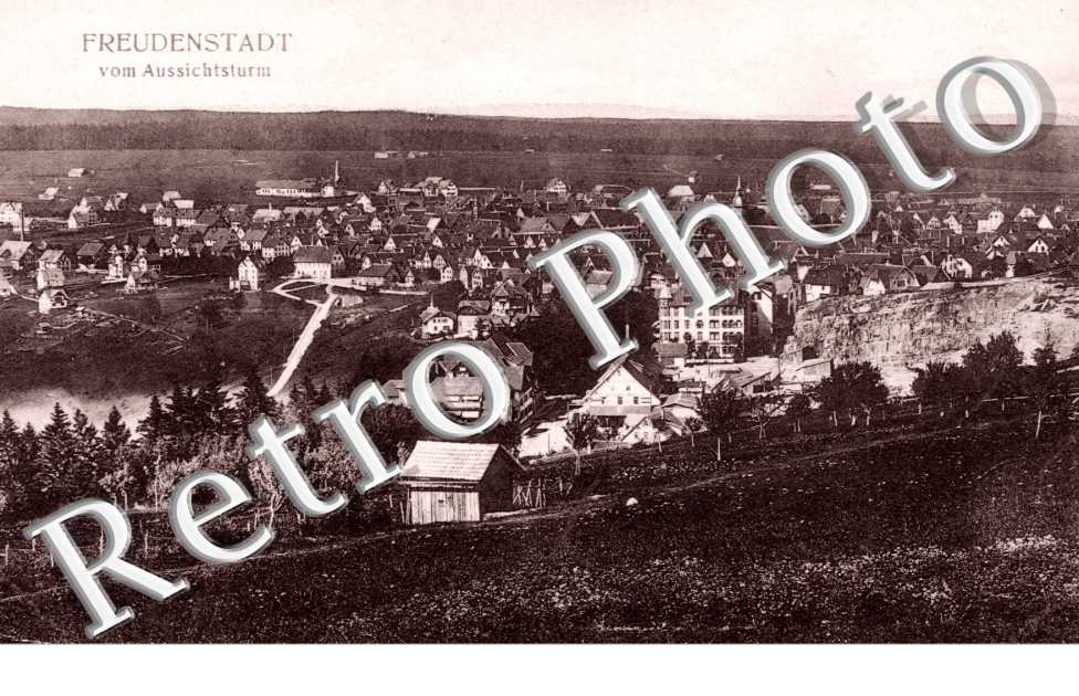 Freudenstatd vom Aussichtsturm