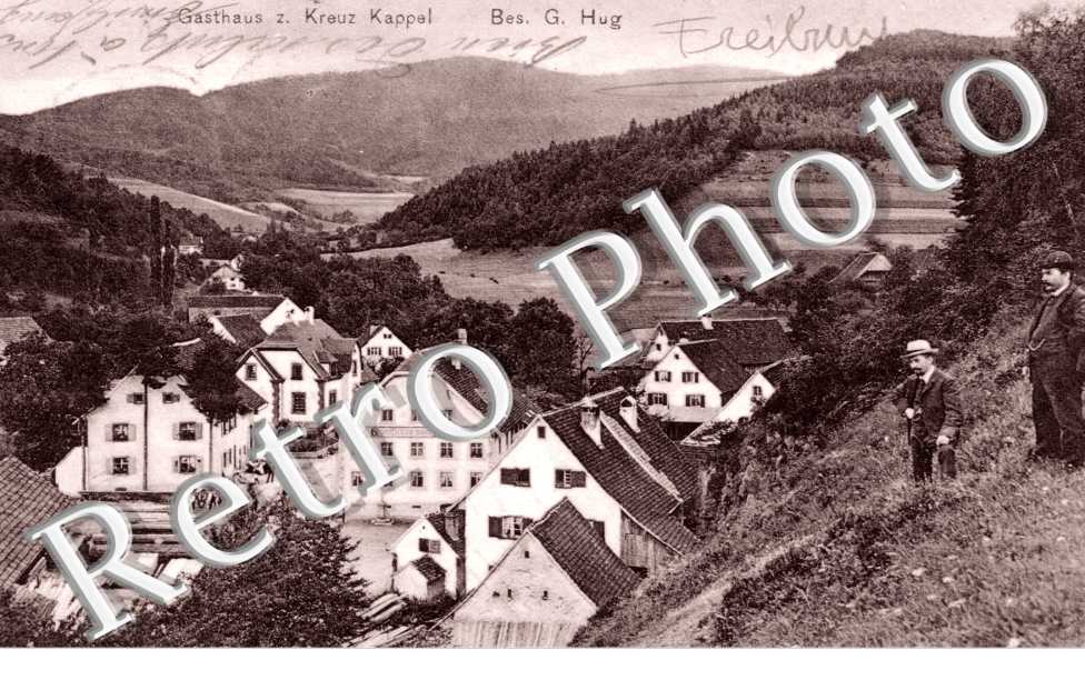 Gasthaus zum Kreuz Kappel, Bes. G. Hug