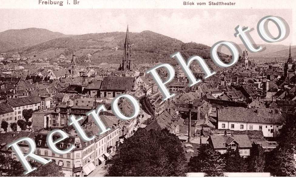 Totalansicht, blick vom Stadtheater