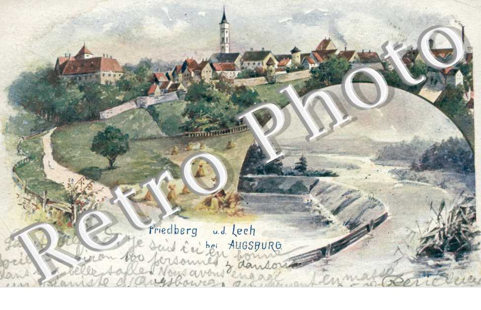 Friedberg und Lech bei Augsburgh