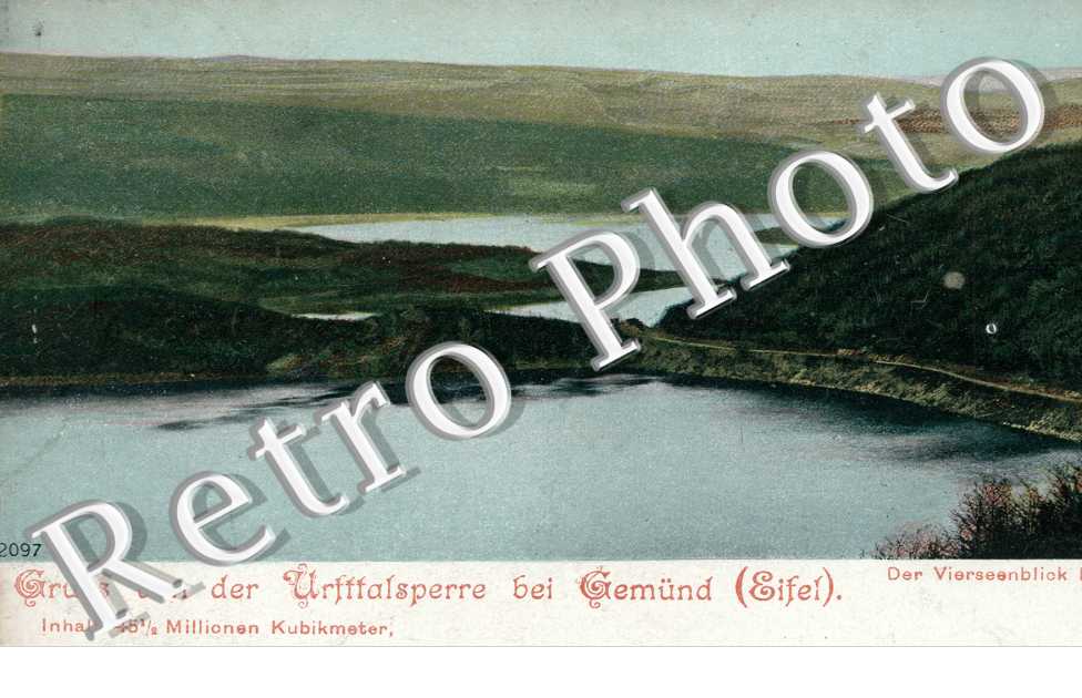 Gruss von der Urfttalsperre bei Gemund