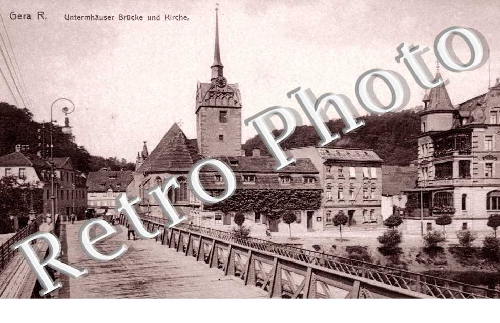 Untermhauser Brucke und Kirche