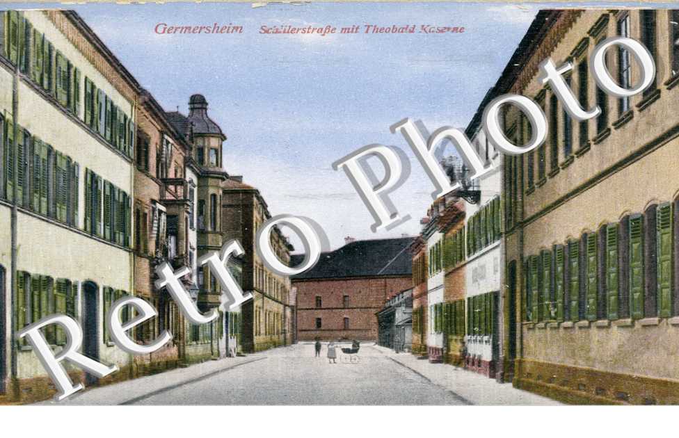 Schilerstrasse mit Theobald Kasernel