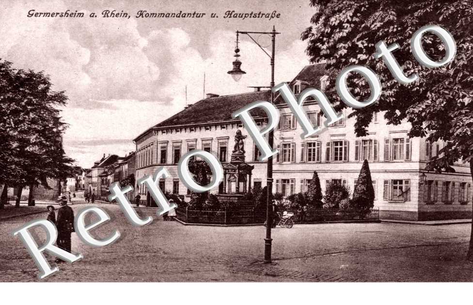Kommandatur und haupstrasse