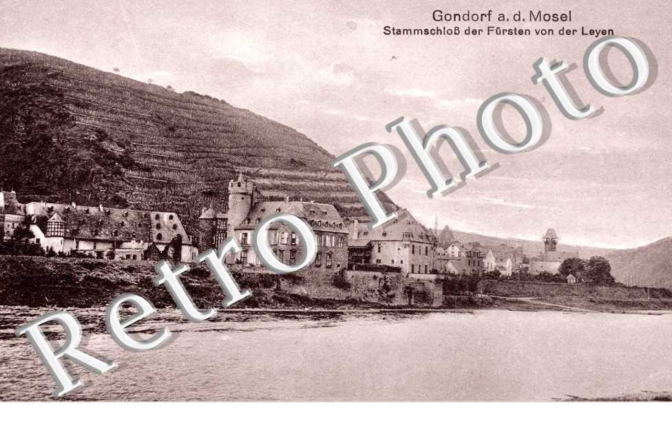 Gondorf am der Mosel, Stammschloss der Fursten von der Leyen