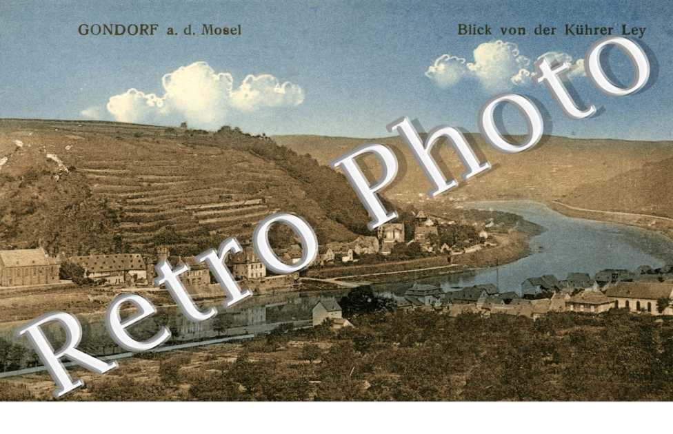 Gondorf am der Mosel, Blick von der Kuhrer Ley