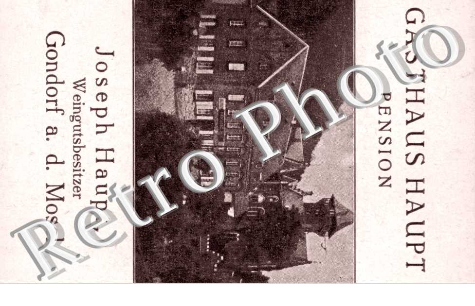 Gasthaus Haupt Pension, Joseph Haupt, Weingutsbesitzer