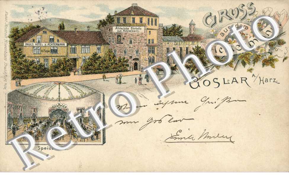 Achtermann  Speise-Saal  Paul's Hotel