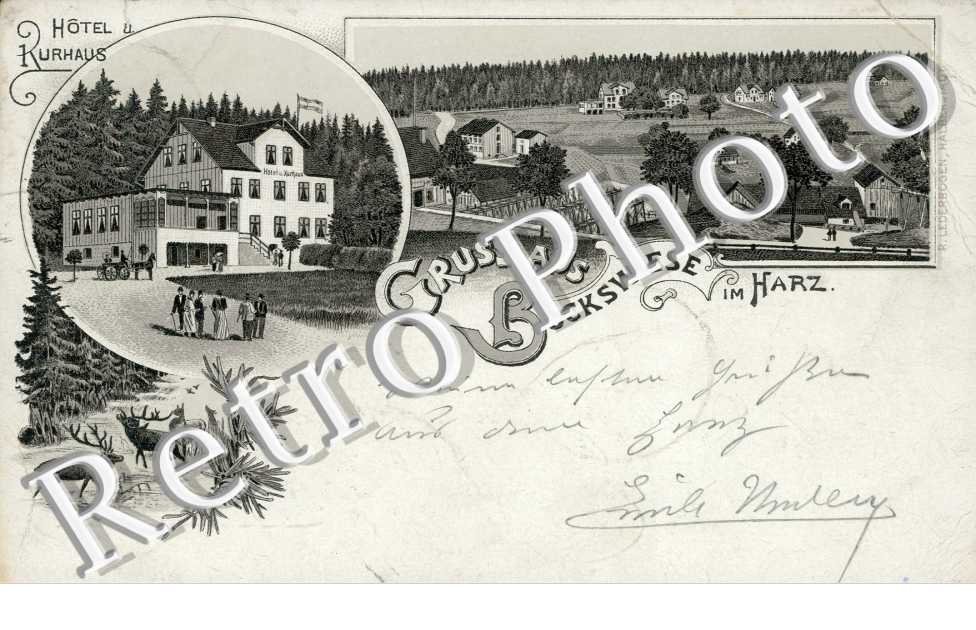 Hotel u. Kurhaus - Bockswiese im harz