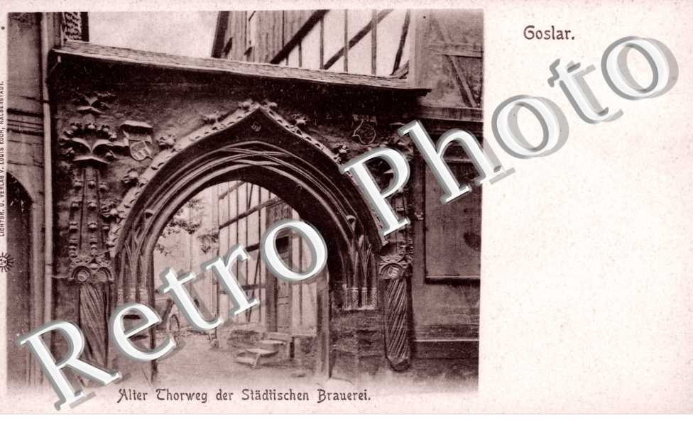 Alter Thorweg der Stadtischen Brauerei
