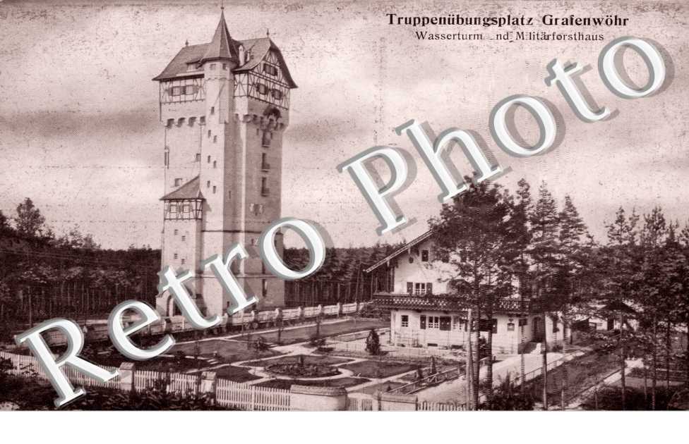 wasserturm und militarforsthaus