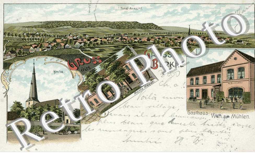 totalansicht, kirche, gasthaus