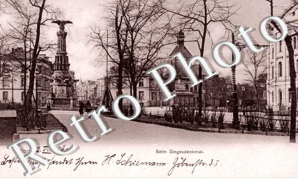 Altona, beim Siegesdenkmal