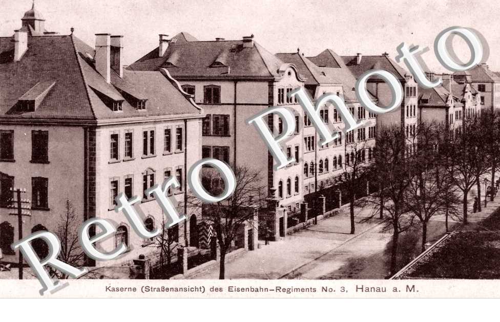 kaserne des eisenbahn, regiments n°3