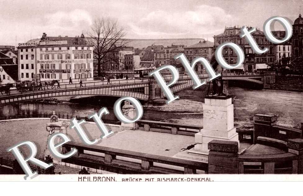 Brucke mit Bismarck-Denkmal
