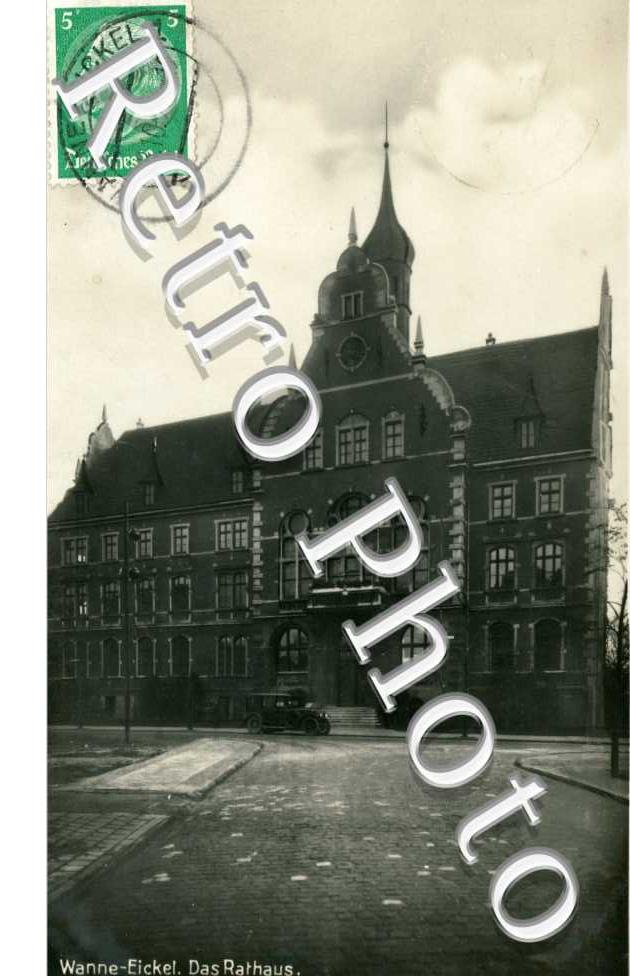 wanne-eickel, das rathaus