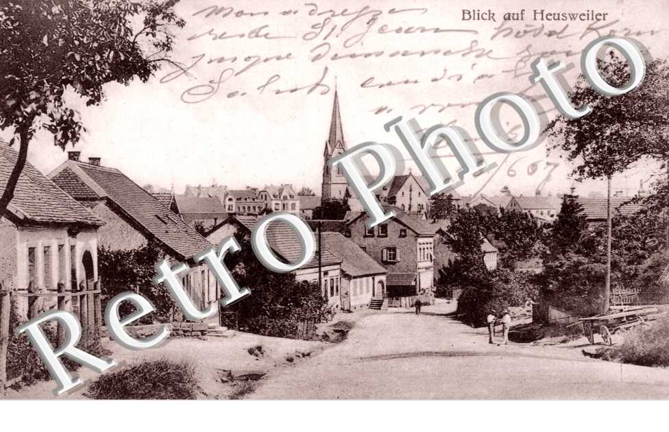 Blick auf Heusweiler